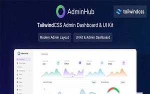 AdminHub - Tailwind Admin Layout & UI Kit Template