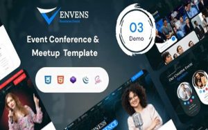 Envens - Event, Conference & Meetup HTML5 Template