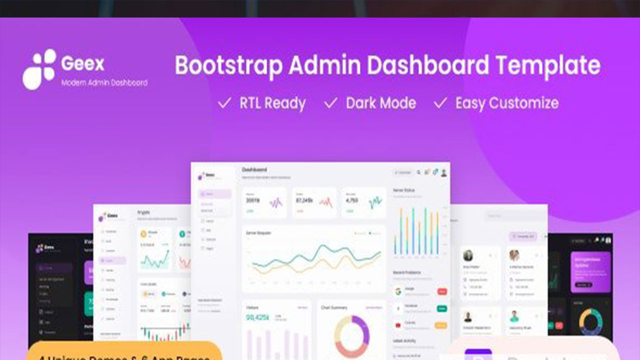 Geex - Bootstrap5 Admin Dashboard HTML Template