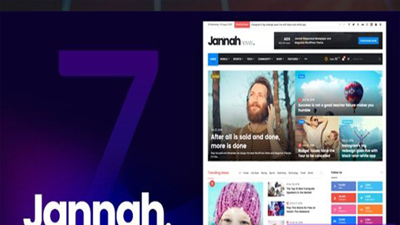 Jannah v7.2.0 - Newspaper Magazine News BuddyPress AMP