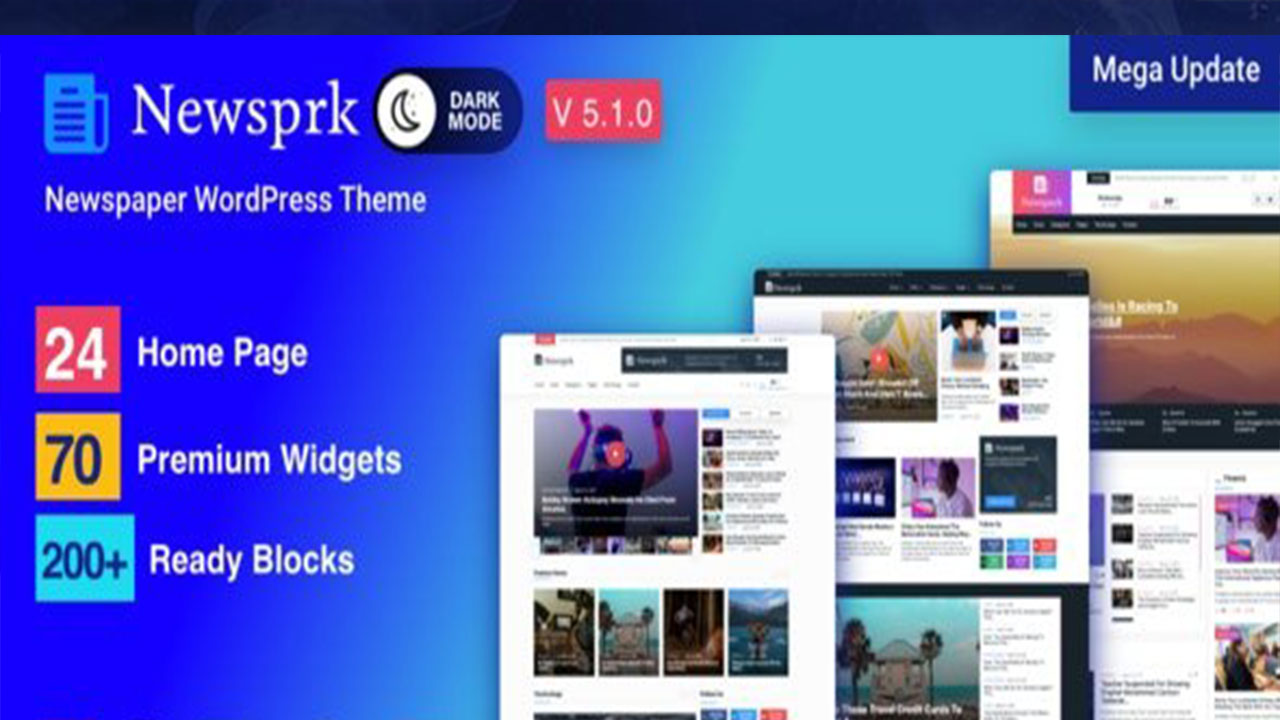 Newsprk v7.2.0 - Newspaper WordPress Theme
