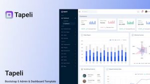 Tapeli - Responsive Bootstrap 5 Admin UI Kit